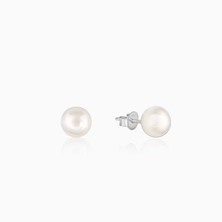 Pearl Stud Earrings By Harshita Jewellery