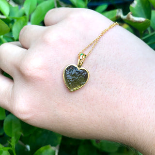 Certified Rough Moldavite Necklace 925 Solid Sterling Silver Handmade Designer Necklace, 100% Natural Moldavite Gemstone Necklace