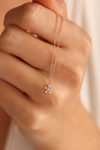 Star Diamond Necklace  By Harshita Jewellery