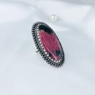 Rhodonite Ring By Harshita Jewellery
