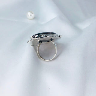 Natural Bloodstone Ring By Harshita Jewellery