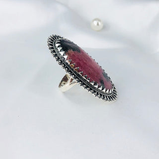 Rhodonite Ring By Harshita Jewellery