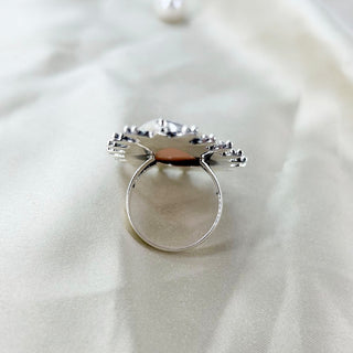 Pink Opal Ring By Harshita Jewellery