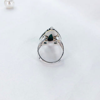 Natural Turquoise Ring By Harshita Jewellery