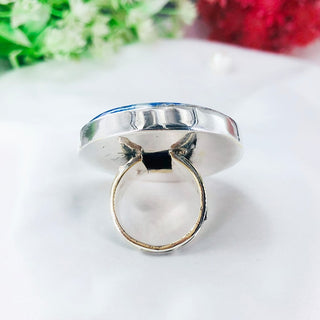 Natural Lapis Lazuli Ring By Harshita Jewellery