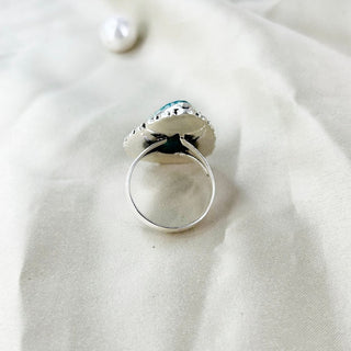 Natural Lapis Lazuli Ring By Harshita Jewellery