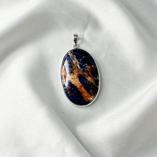 Natural Sodalite Pendant By Harshita Jewellery