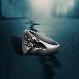 Blue Topaz Men's Ring By Harshita Jewellery