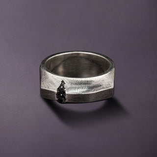 Black Onyx Men's Ring By Harshita Jewellery