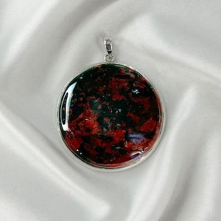 Bloodstone  Pendant By Harshita Jewellery