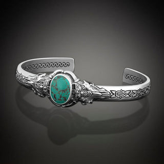 Mens Turquoise Adjustable Bracelet by Harshita Jewellery