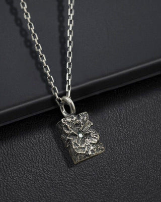 Green Emerald Men's Pendant By Harshita Jewellery