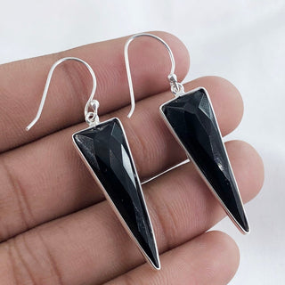 Black Onyx Earrings By Harshita Jewellery