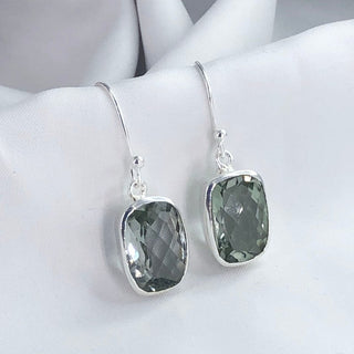 Green Amethyst Earrings By Harshita Jewellery