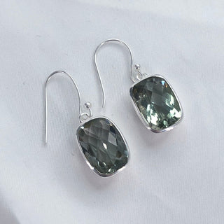 Green Amethyst Earrings By Harshita Jewellery