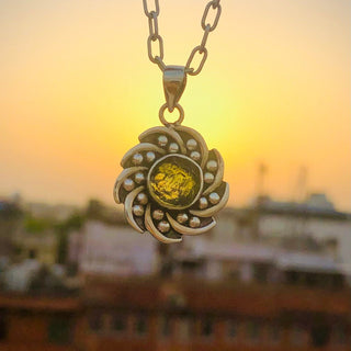 Genuine Moldavite Rough Pendant 100% Natural With Certified Gemstone From Czech Republic 925 Sterling Silver Handmade Designer Jewelry