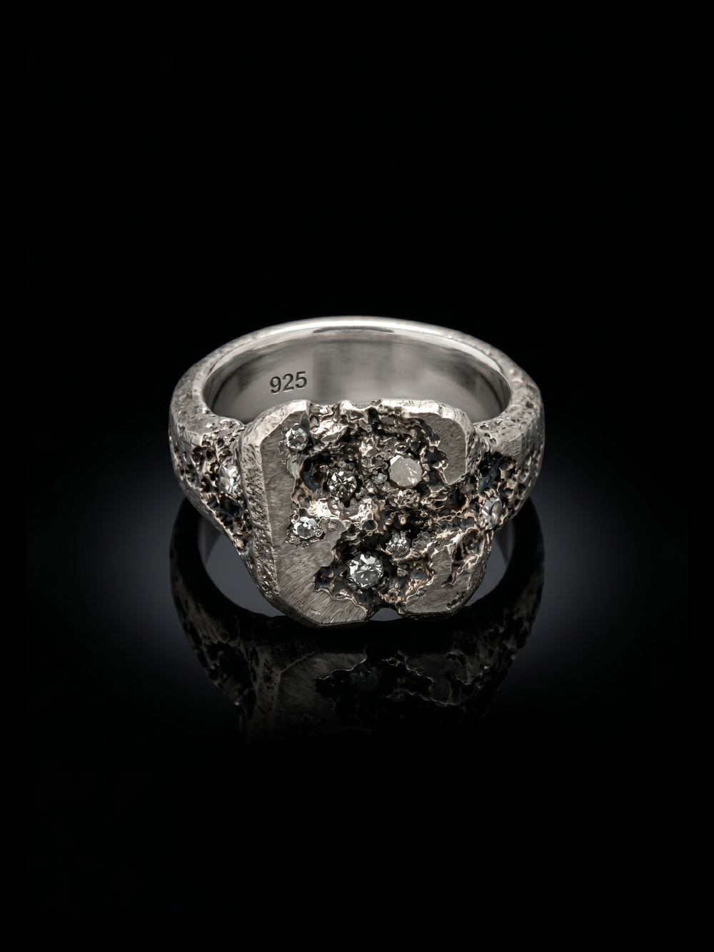 Smoky Quartz Men's Ring By Harshita Jewellery