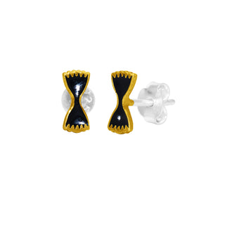 Kids Enamel Tie Stud Earrings By Harshita Jewellery