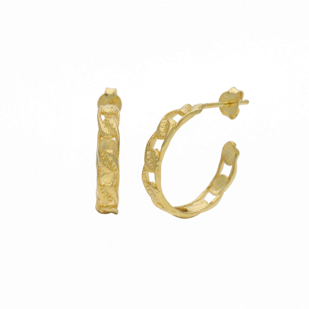 PLATED WITH 2 MICRON 18 KT GOLD EARRING BEST FOR WOMEN'S AND GIRLS
