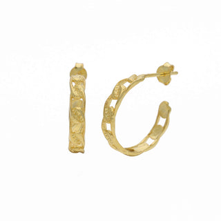 PLATED WITH 2 MICRON 18 KT GOLD EARRING BEST FOR WOMEN'S AND GIRLS