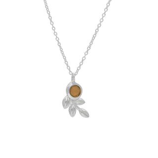Ethiopian Opal Necklace 925 Sterling Silver by Harshita Jewellery