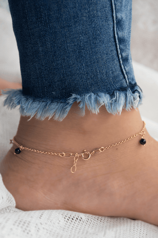 Star Charm Anklet By Harshita Jewellery