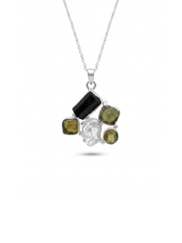 Moldavite Pendants