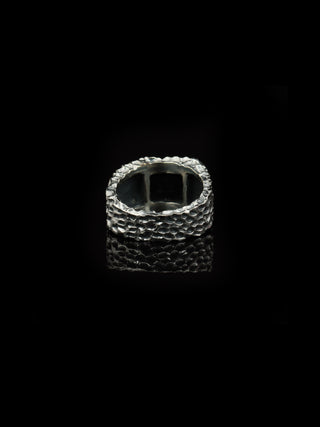 Black Onyx Ring for Men | 925 Sterling Silver Onyx Ring 