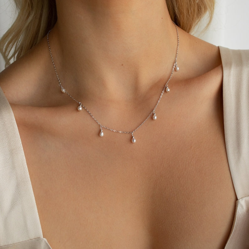 Bridal Pearl Necklace by Harshita Jewellery
