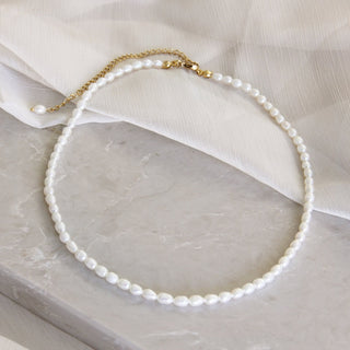 Tiny Freshwater Pearl Necklace