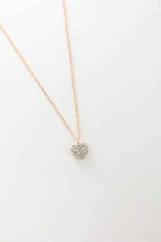 Heart Diamond Necklace  By Harshita Jewellery