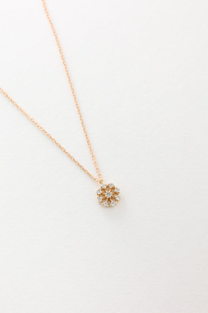 Minimalist Diamond Necklace By Harshita Jewellery
