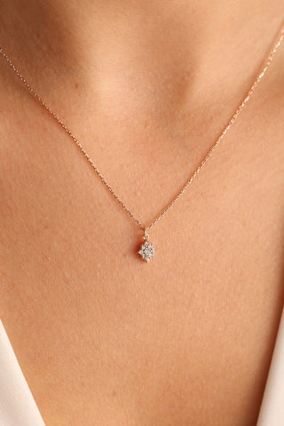 Dainty Diamond Necklace By Harshita Jewellery