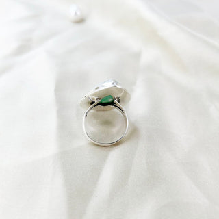 Natural Amazonite Ring By Harshita Jewellery