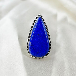 Natural Lapis Lazuli Ring By Harshita Jewellery