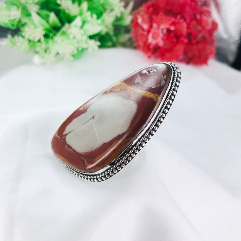 Natural Jasper Ring By Harshita Jewellery