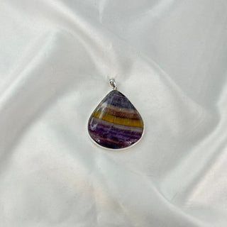 Natural Fluorite Pendant By Harshita Jewellery