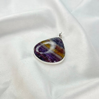 Natural Fluorite Pendant By Harshita Jewellery