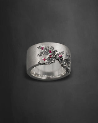 Natural Ruby Gemstone Men's Ring By Harshita Jewellery