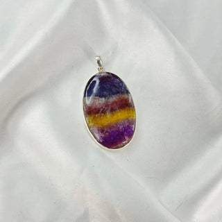 Fluorite Natural Gemstone Pendant By Harshita Jewellery