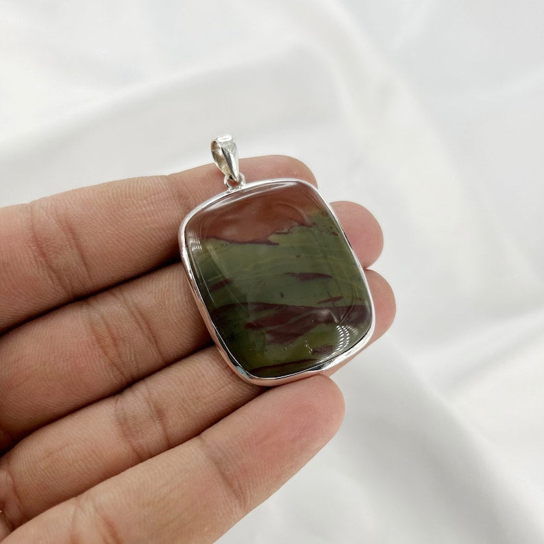 Bloodstone Pendant By Harshita Jewellery