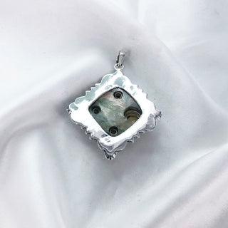 Natural Vessonite, Peridot & Citrine Pendan By Harshita Jewellery
