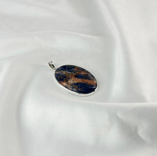 Natural Sodalite Pendant By Harshita Jewellery
