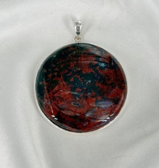 Bloodstone  Pendant By Harshita Jewellery