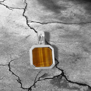 Tiger Eye's Men's Pendant By Harshita Jewellery