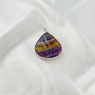 Natural Fluorite Pendant By Harshita Jewellery