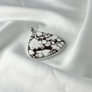 Natural Wild Horse Magnesite Gemstone Pendant By Harshita Jewellery