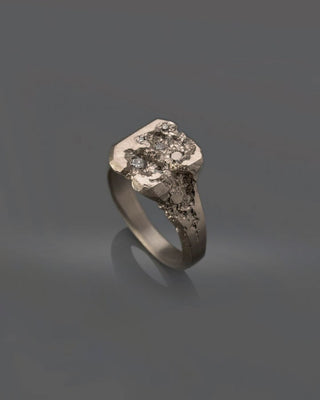Smoky Quartz Men's Ring By Harshita Jewellery