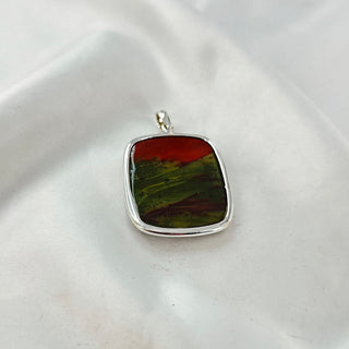 Bloodstone Pendant By Harshita Jewellery