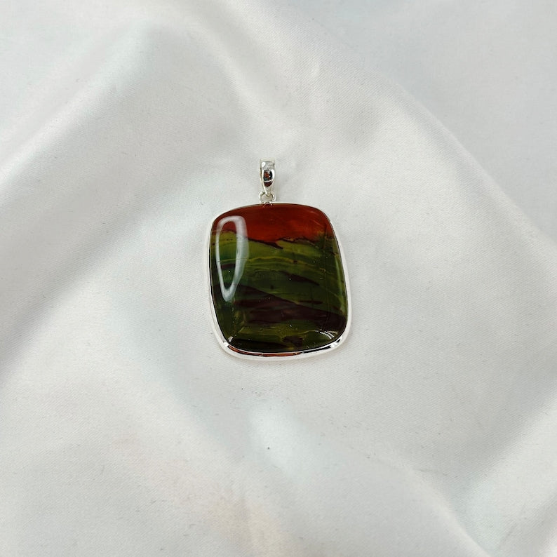 Bloodstone Pendant By Harshita Jewellery